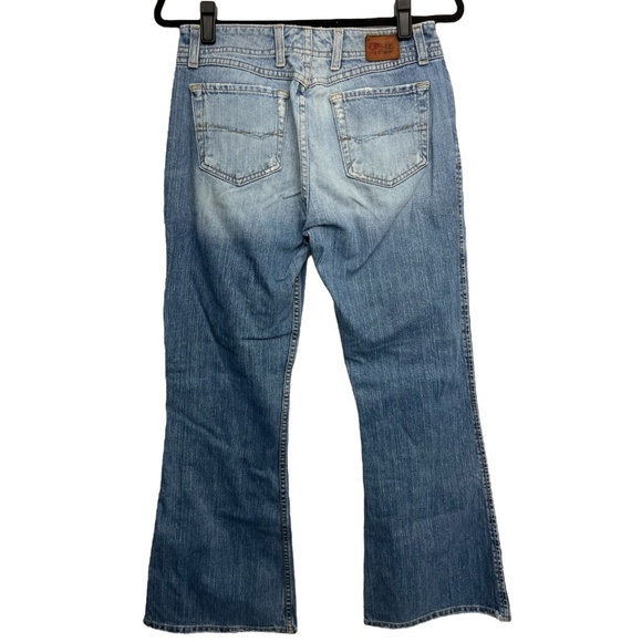 BKE Flare Jeans Women's 31 x 31.5 Light Wash Y2K Denim Harbor 22 - Picture 2 of 8